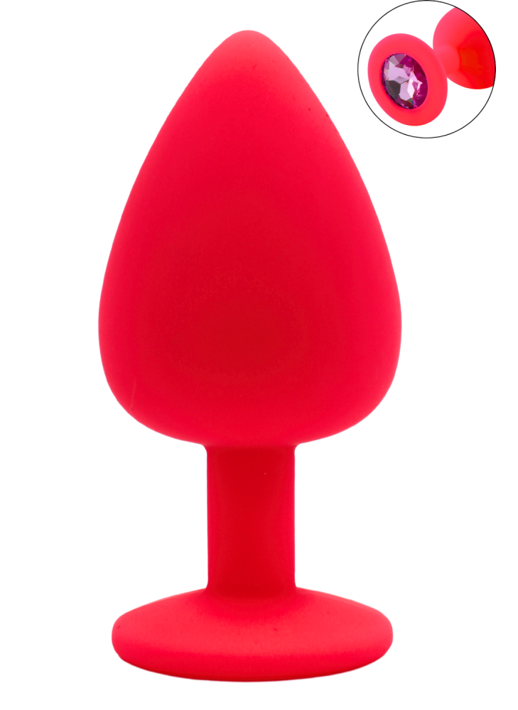 Plug bijou rose Large - DB-RY069PNK